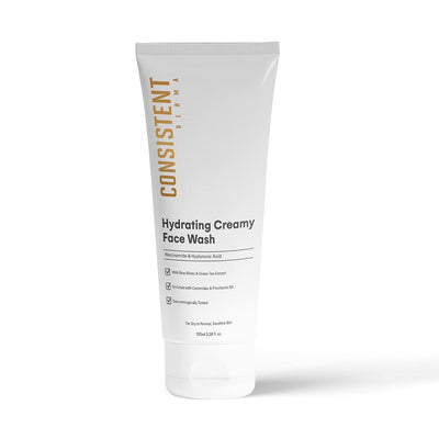 Hydrating Creamy Face Wash with Rice Water & Ceramides
