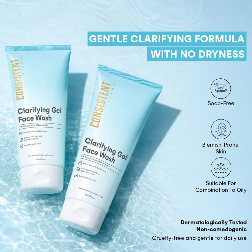 Clarifying Gel Face Wash with 2% Salicylic Acid
