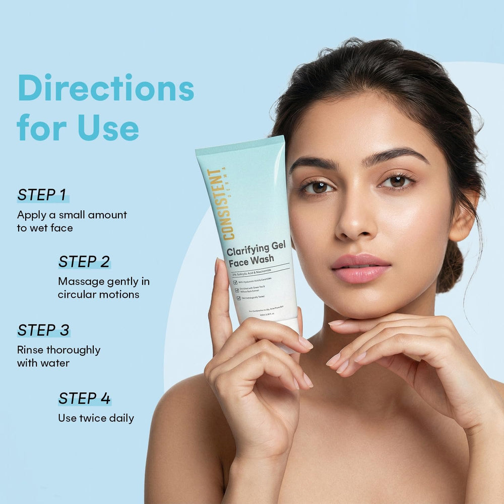 Clarifying Gel Face Wash with 2% Salicylic Acid