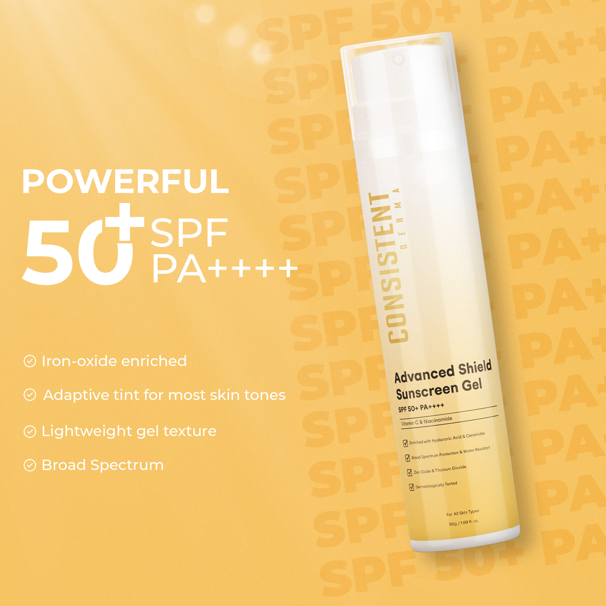 Advanced Shield Sunscreen Gel SPF 50+ - Image 4