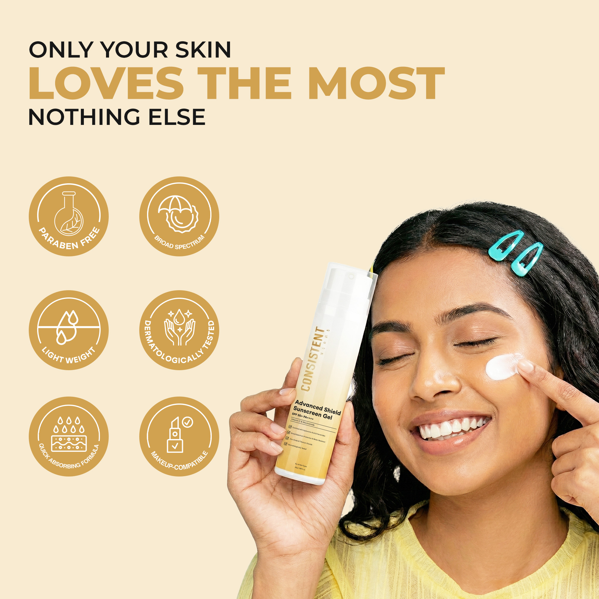 Advanced Shield Sunscreen Gel SPF 50+ - Image 6