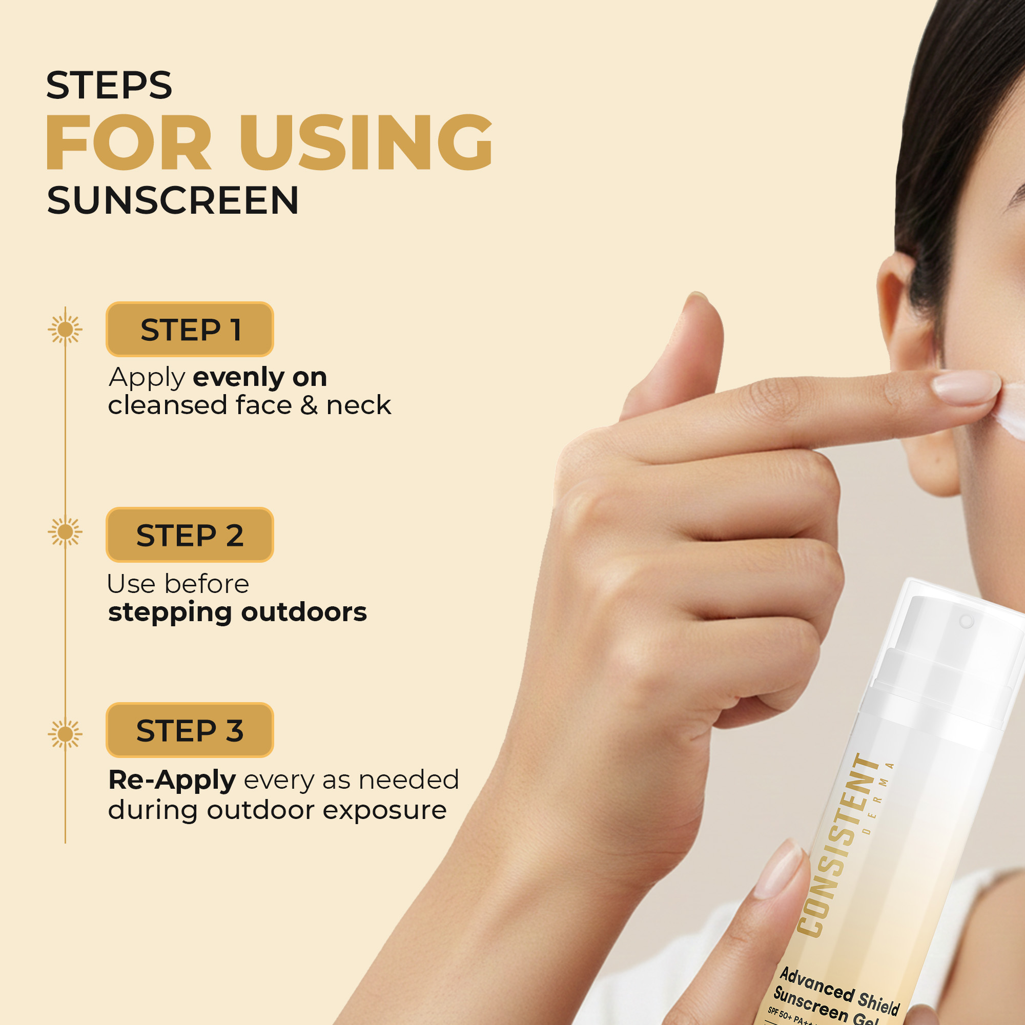 Advanced Shield Sunscreen Gel SPF 50+ - Image 7
