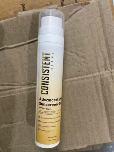 Advanced Shield Sunscreen Gel SPF 50+ photo review